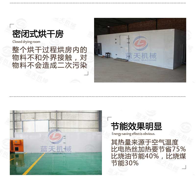 白芍烘干機(jī)特點